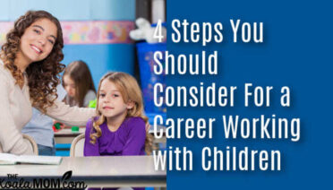 4 Steps You Should Consider For a Career Working with Children. Photo of teacher with a girl via Depositphotos.