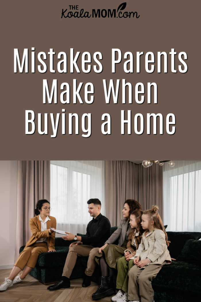 Mistakes People Make When Buying a Home. Photo of family signing papers for new home by Alena Darmel via Pexels.