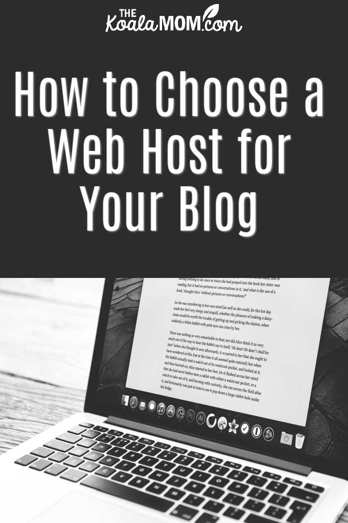 How to Choose a Web Host for Your Blog. Photo of text on a Macbook by Super Snapper on Unsplash