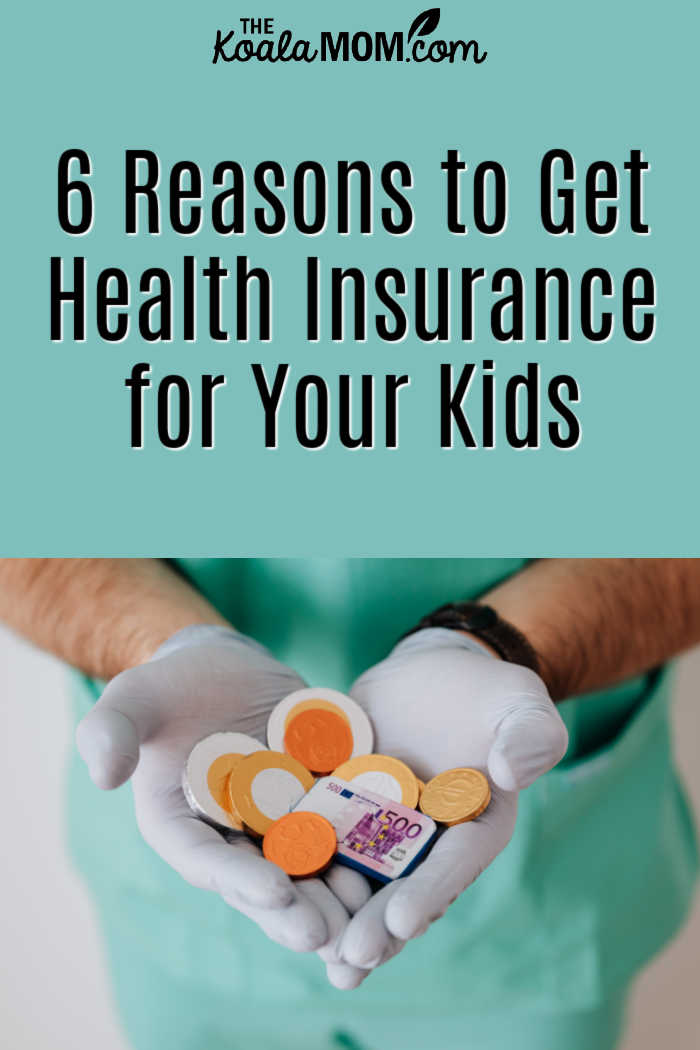 6 Reasons to Get Health Insurance for Your Kids. Photo of doctor's hands holding chocolate coins by  Karolina Grabowska via Pexels.