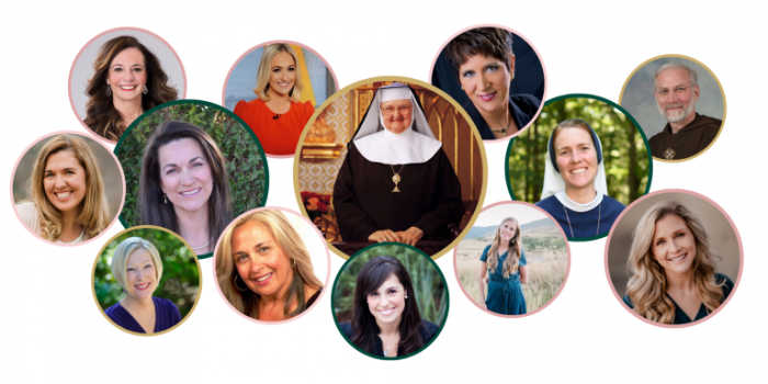 The contributors to Women Made New include Sarah Swafford, Crystalina Evert, Mother Angelica, Cameron Fradd and more!