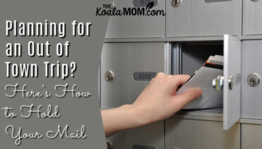 Planning for an Out of Town Trip? Here’s How to Hold Your Mail. Photo of woman checking mailbox via Depositphotos.