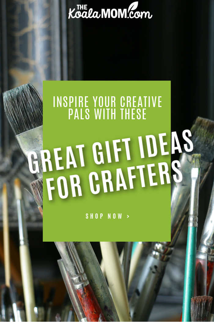 Inspire Your Creative Pals with these Great Gift Ideas for Crafters. Photo of paintbrushes in a jar by Pierre Bamin on Unsplash
