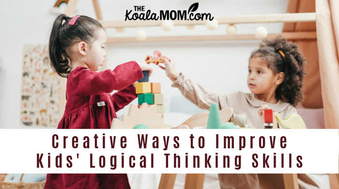 Creative Ways to Improve Kids' Logical Thinking Skills. Photo of two girls playing with blocks by cottonbro studio via Pexels.