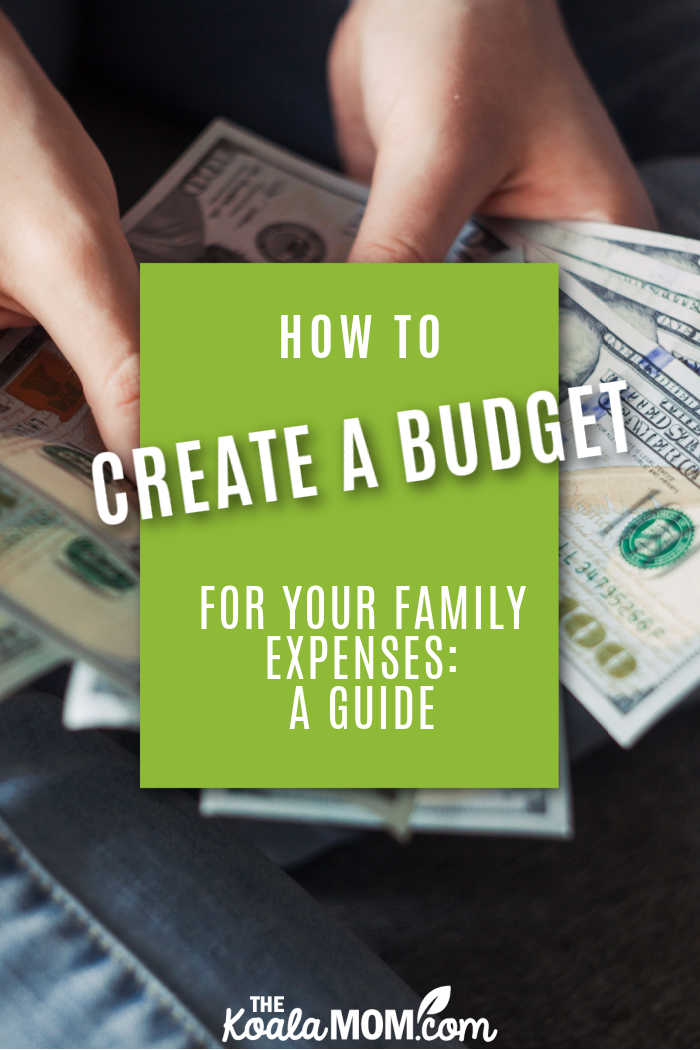 How To Create A Budget For Your Family Expenses: A Guide. Photo of hand holding a fan of US bills by Alexander Mils on Unsplash