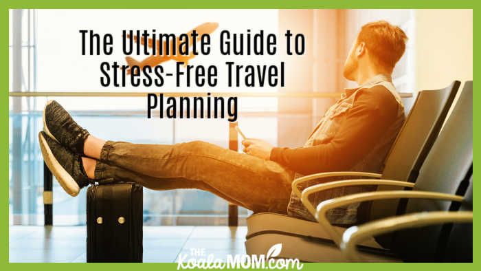 The Ultimate Guide to Stress-Free Travel Planning. Photo of man sitting in airport by by JESHOOTS.COM on Unsplash.