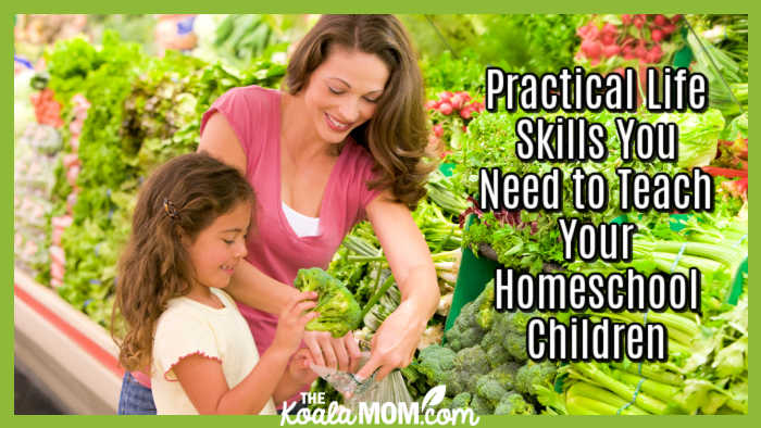 Practical Life Skills You Need to Teach Your Homeschool Children. Photo via Depositphotos.