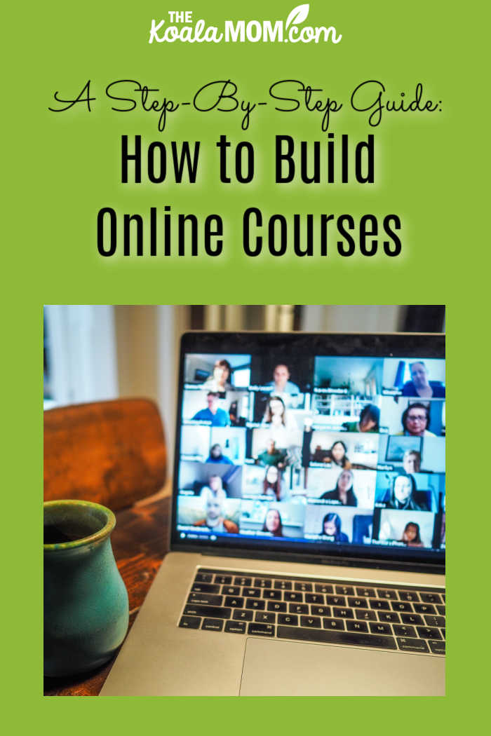 A Step-By-Step Guide: How to Build Online Courses. Photo of coffee mug sitting beside a laptop computer by Compare Fibre on Unsplash.