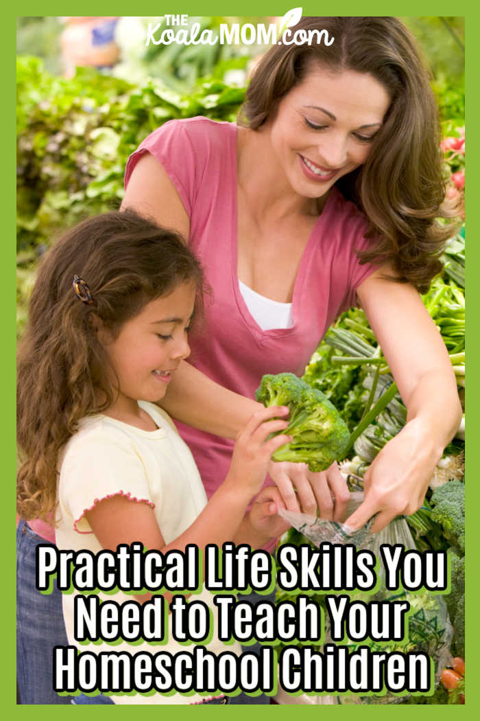Practical Life Skills You Need to Teach Your Homeschool Children. Photo via Depositphotos.