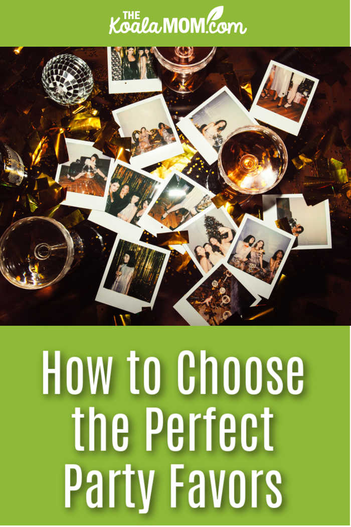 How to Choose the Perfect Party Favors. Photo of Polaroid pictures among wine glasses by cottonbro studio via Pexels.