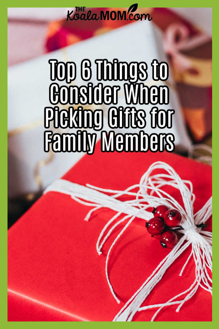 Top 6 Things to Consider When Picking Gifts for Family Members. Photo of red and white gift boxes by freestocks on Unsplash