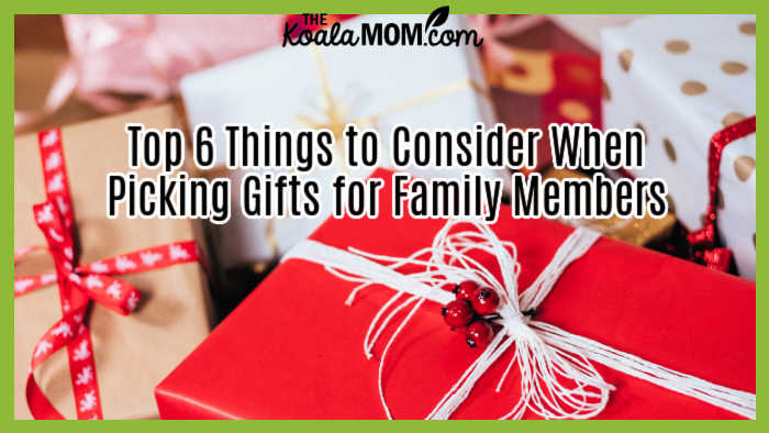 Top 6 Things to Consider When Picking Gifts for Family Members. Photo of red and white gift boxes by freestocks on Unsplash