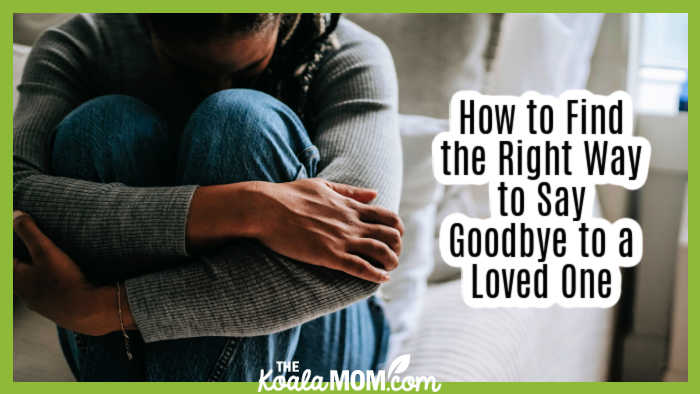 How to Find the Right Way to Say Goodbye to a Loved One. Photo of young black woman hugging her knees by Alex Green via Pexels.