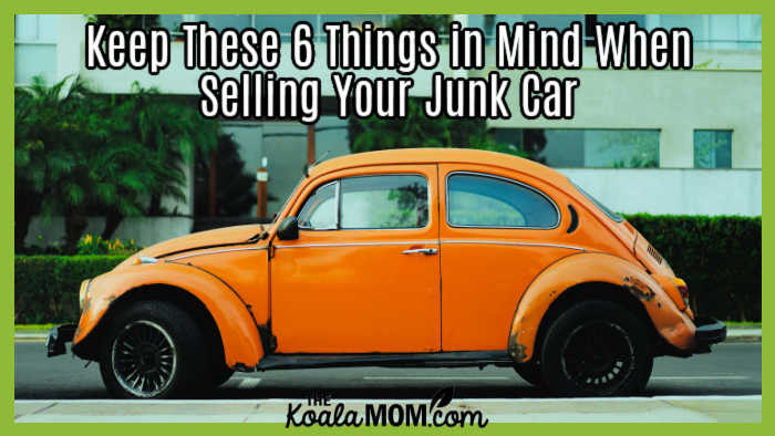 Keep These 6 Things in Mind When Selling Your Junk Car. Photo by Dan Gold on Unsplash.