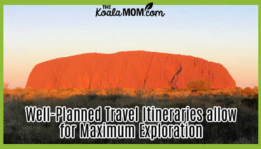 Well-Planned Travel Itineraries for Maximum Exploration. Photo of Uluru at sunset by Bonnie Way.