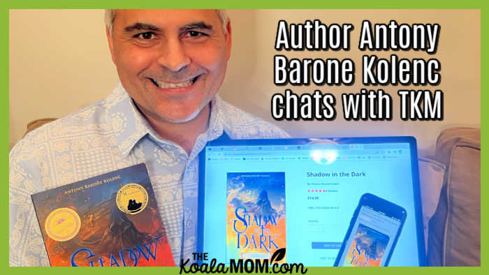Author Antony Barone Kolenc chats with TKM