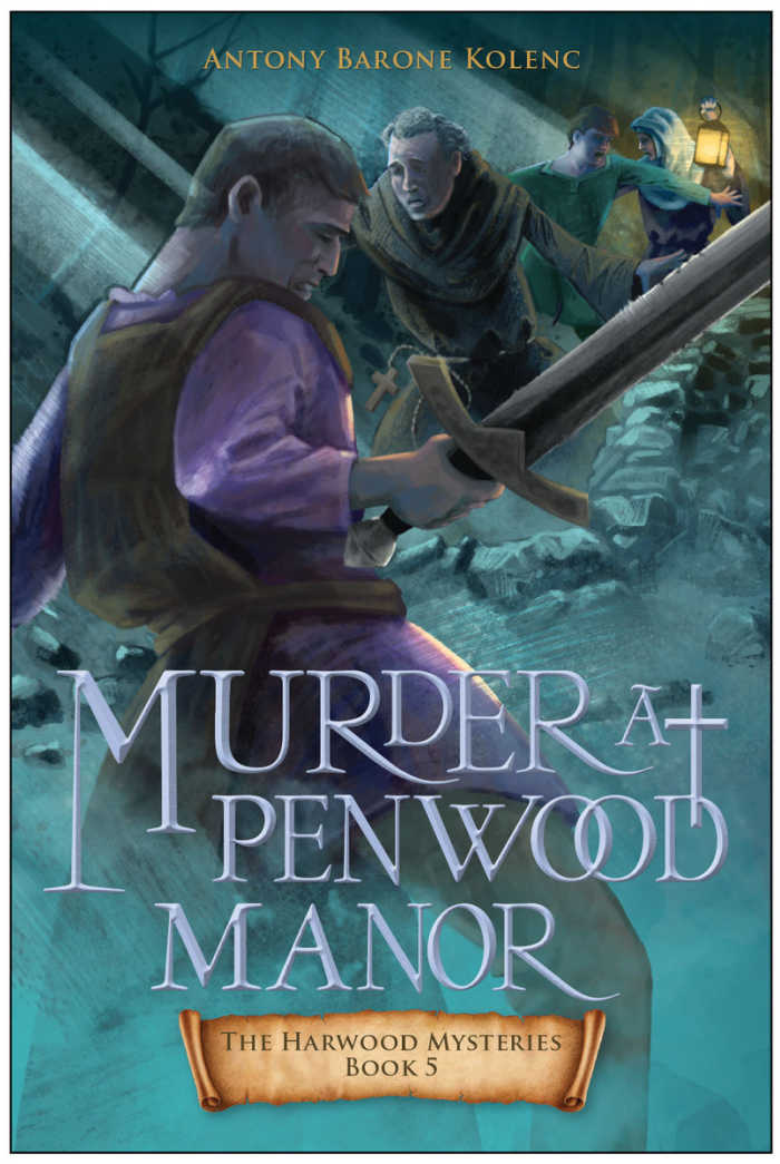 Murder at Penwood Manor by Antony Barone Kolenc (a review). Book 5 in the Harwood Mysteries.