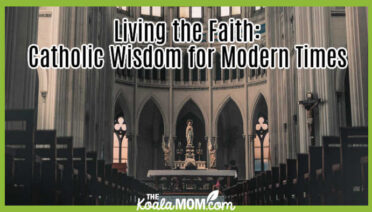Living the Faith: Catholic Wisdom for Modern Times. Photo of interior of a Catholic church by Armefaq via Pexels.