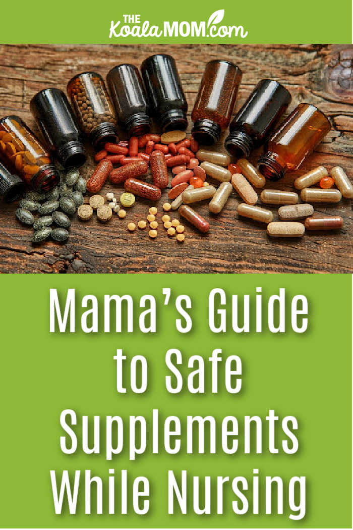 Mama’s Guide to Safe Supplements While Nursing. Photo credit: StockCake