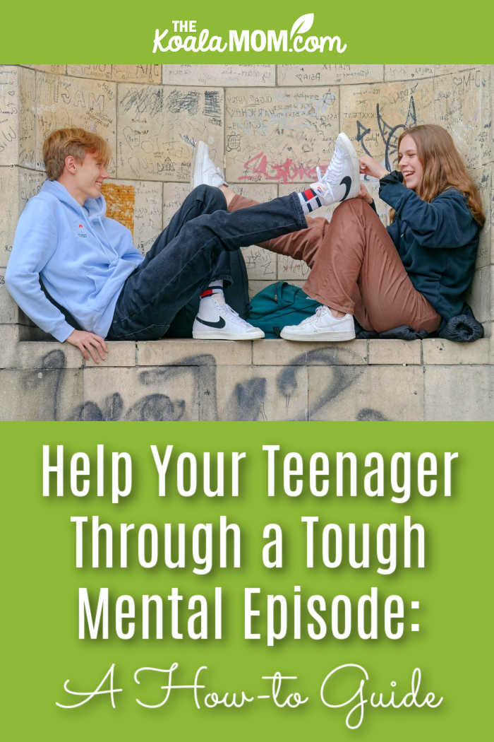 Help Your Teenager Through a Tough Mental Episode: A How-to Guide. Photo of two teens hanging out together by Mircea Iancu from Pixabay.