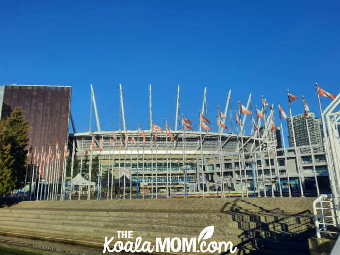 Plaza of Nations in Vancouver, BC. Photo by Bonnie Way.