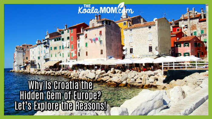 Why Is Croatia the Hidden Gem of Europe? Let’s Explore the Reasons! Scenic view of thea in Rovinj, Croatia by Pixabay.