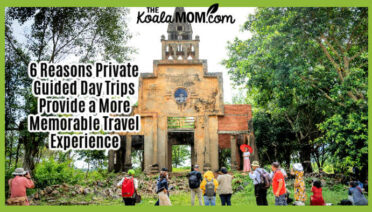 6 Reasons Private Guided Day Trips Provide a More Memorable Travel Experience. Photo of tourists in front of a ruined church by Quang Nguyen Vinh via Pexels.