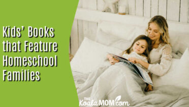 Kids’ Books that Feature Homeschool Families. Photo of mother and daughter reading together in bed by cottonbro studio via Pexels.