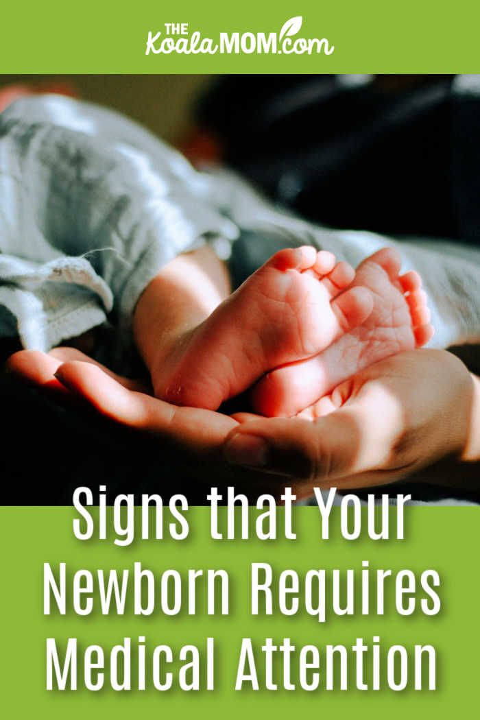Signs that Your Newborn Requires Medical Attention. Photo of parent holding newborn baby feet by Omar Lopez on Unsplash.