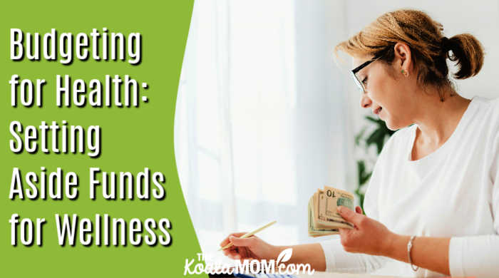 Budgeting for Health: Setting Aside Funds for Wellness. Photo of woman holding cash and looking at her budget by Kaboompics.com via Pexels.