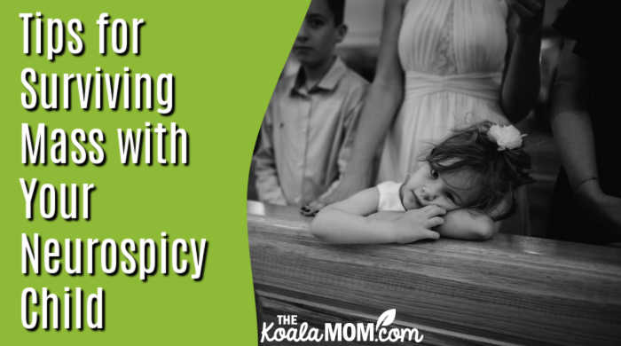 Tips for Surviving Mass with Your Neurospicy Child. Photo of child laying her head on a pew by Sandro Crepulja via Pexels.