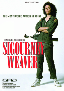 Sigourney Weaver documentary cover