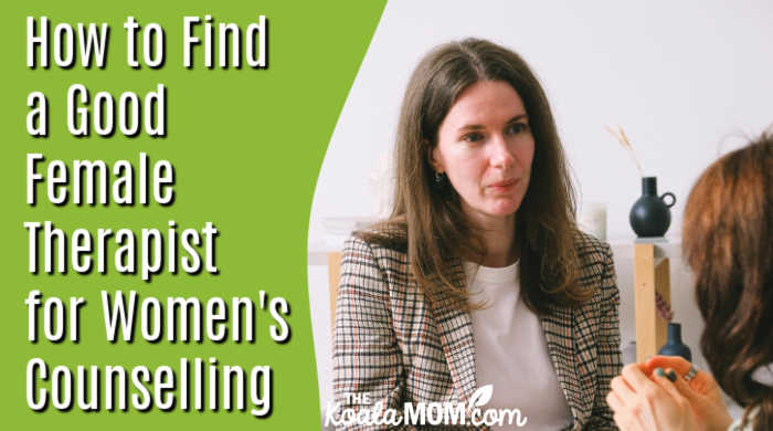 How to Find a Good Female Therapist for Women's Counselling. Photo of female therapist listening to a woman by SHVETS production via Pexels.