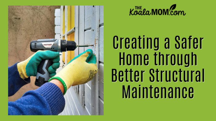 Creating a Safer Home through Better Structural Maintenance. Photo of gloved hands holding a drill to fix home siding by Mieke Boogert via Pexels.