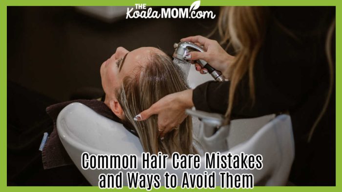 Common Hair Care Mistakes and Ways to Avoid Them. Photo of woman getting her hair washed in a salon by Lindsay Cash via Pexels.