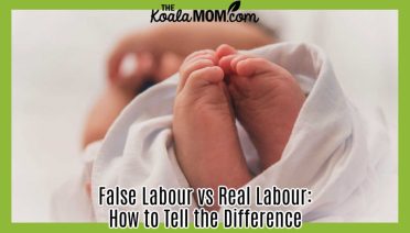 False Labour vs Real Labour: How to Tell the Difference. Photo of baby feet wrapped in a blanket by Luma Pimentel via Unsplash.