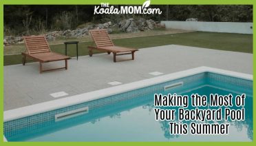 Making the Most of Your Backyard Pool This Summer. Photo of two deck chairs facing a backyard pool by Nina Fiedler via Pexels.