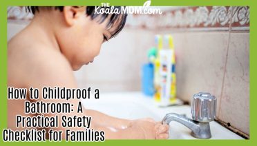 How to Childproof a Bathroom: A Practical Safety Checklist for Families. Photo of boy playing in sink by Paul Zilvanus Lonan via Pexels.