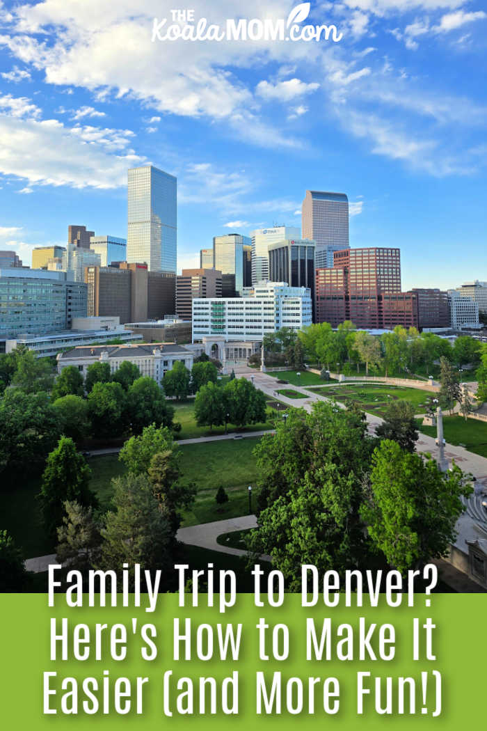 Family Trip to Denver? Here's How to Make It Easier (and More Fun!) Photo of Denver skyline by Elena Golbraykh via Pexels.