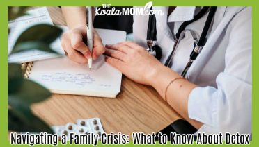 Navigating a Family Crisis: What to Know About Detox. Photo of woman in white gown with a stethoscope around her neck writing notes by Tima Miroshnichenko via Pexels.