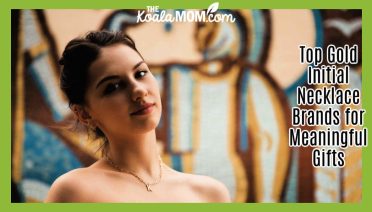 Top Gold Initial Necklace Brands for Meaningful Mother's Day and Everyday Gifts. Photo of young woman with her hair up and a shoulderless gown wearing a gold necklace with the initial K on it by Иван Мельник via Pexels.