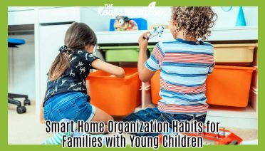 Smart Home Organization Habits for Families with Young Children. Photo of kids playing in front of toy bins by Kindel Media via Pexels.