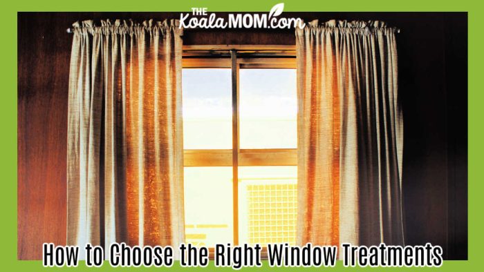 How to Choose the Right Window Treatments. Photo of curtains over a small window by Carlos Caamal Can via Pexels.