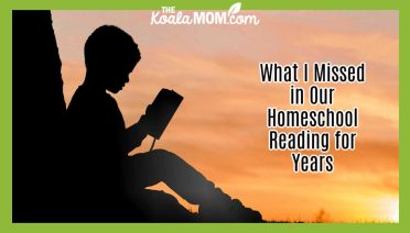 What I Missed in Our Homeschool Reading for Years. Photo of silhouette of child sitting behind tree during sunset by Aaron Burden via Unsplash.