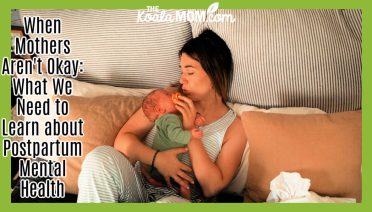 When Mothers Aren't Okay: What We Need to Learn about Postpartum Mental Health. Photo of mom laying in pillows holding newborn baby by RDNE Stock project via Pexels.