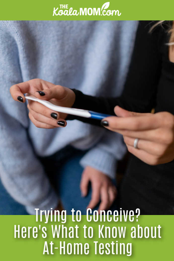 Trying to Conceive? Here's What to Know about At-Home Testing. Photo of woman's hands holding a pregnancy test by cottonbro studio via Pexels.
