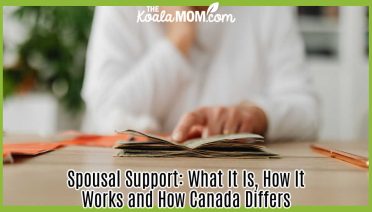 Spousal Support: What It Is, How It Works and How Canada Differs. Photo of woman looking at pile of money on a table by https://kaboompics.com/ via Pexels.