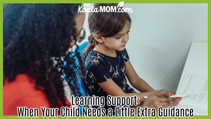 Learning Support: When Your Child Needs a Little Extra Guidance. Photo of a woman with black hair helping a girl with her homework by Kindel Media via Unsplash.
