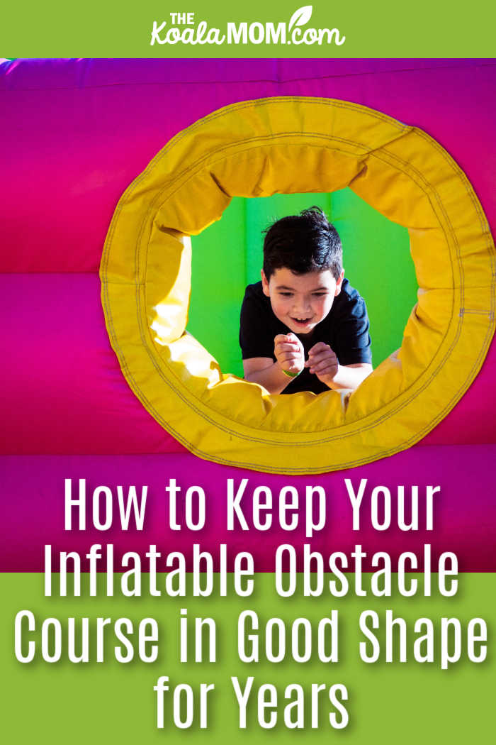 How to Keep Your Inflatable Obstacle Course in Good Shape for Years. Young boy enjoying a fun day in a vibrant inflatable bouncy house with brightly colored walls. Photo by 2 Gabriel Tovar via Pexels.