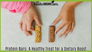 Protein Bars: A Healthy Treat for a Dietary Boost. Two hands holding a chocolate bar and a granola bar, showcasing a snack choice concept. Photo by Yaroslav Shuraev via Pexels.